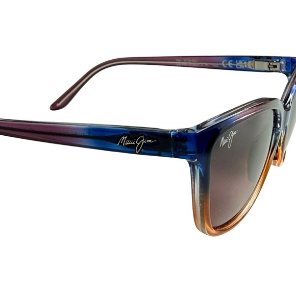 Maui Jim Honi 758 Sunset Maui Rose Polarized Cat Eye Sunglasses - Picture 3 of 13